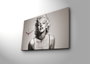 Wallity Reloj de pared decorativo de lienzo 5070CS-18 Multicolor